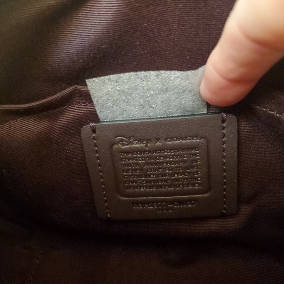 Coach  Disney X  Mini Camera Crossbody With  Holiday Print - Picture 14 of 16